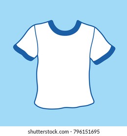 T-shirt cartoon icon