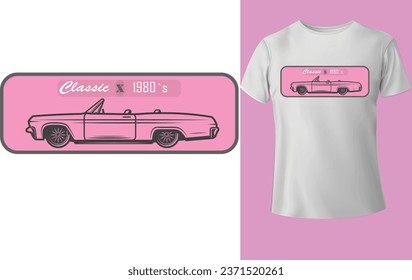 t-shirt classic x 1980``` new stock