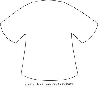 T-shirt clothes for decoration and design.