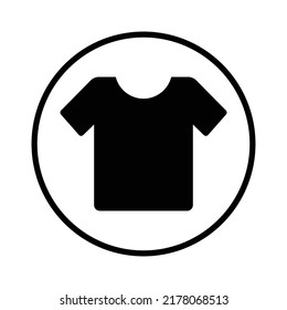 Tshirt Clothes Fashion Icon Vector Stock Vector (Royalty Free ...