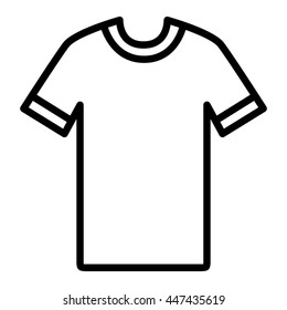 T-shirt clothes icon