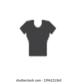 T-shirt clothes vector icon. filled flat sign for mobile concept and web design. Sport t-shirt glyph icon. Symbol, logo illustration. Pixel perfect vector graphics