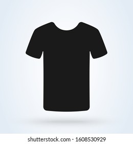 t-shirt clothing, Simple vector modern icon design illustration.