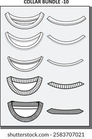 TSHIRT COLLAR BUNDLE PACK COLLECTION