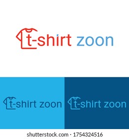 T-shirt company logo design template