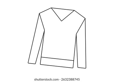 Tshirt continuous one line drawing minimalist vector design