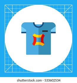 T-shirt as Custom Printing Concept Icon