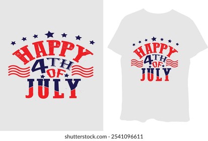 diseño de la camiseta diseño de la camiseta del 4 de julio