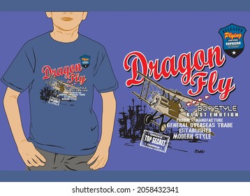 T-Shirt-Design-Kunstwerk für Junior 
