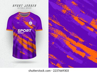 t-shirt design background for team jersey racing cycling football game grunge pattern purple orange