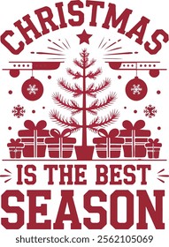 T-shirt design based on Christmas celebration