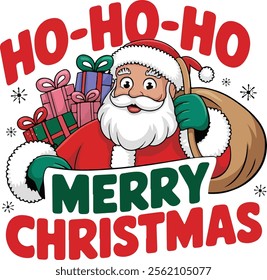 T-shirt design based on Christmas celebration