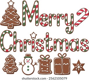 T-shirt design based on Christmas celebration