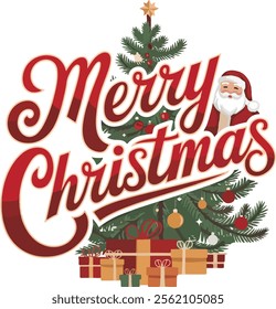 T-shirt design based on Christmas celebration