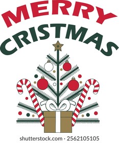 T-shirt design based on Christmas celebration