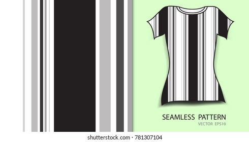 T-shirt design, Black seamless pattern vector illustration, fabric texture, patterned clothing, abstract background