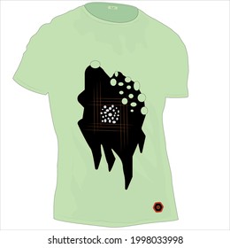 t-shirt design for boy. t-shirt vector art icon illustration.t-shirt template