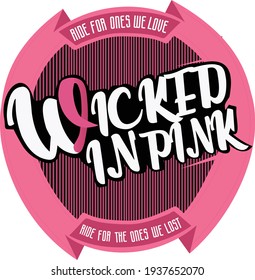 T-shirt design for cancer awareness. 