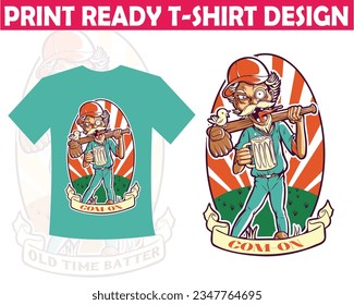 T-shirt design for children, print-ready t-shirt design