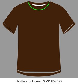 T-shirt design color of maroon