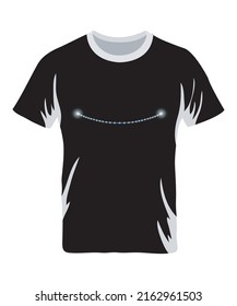 T-shirt design and concept art