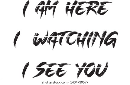 t-shirt design was created with black and white brush strokes. I see you text