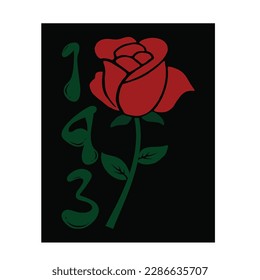 T-shirt design with creative text and vector.