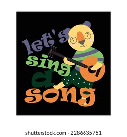 T-shirt design with creative text and vector.