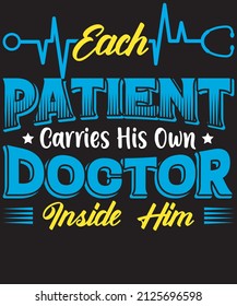 Diseño de camisetas para el día de los médicos