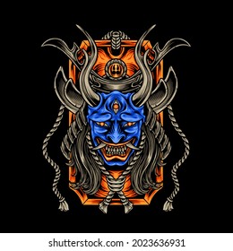 TSHIRT DESIGN DEVIL SAMURAN 2