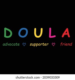 T-shirt Design for Doula-Mother's Day