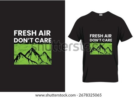 A T-shirt design for highest mountain.