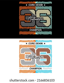 T-shirt design inspiration and quotes with the words 36 Authentic.
Can be printed on t-shirts, mugs or other media.