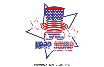 T-shirt design inspiration and quotes with the words Keep Smile Always Be Happy.

Can be printed on t-shirts, mugs or other media.