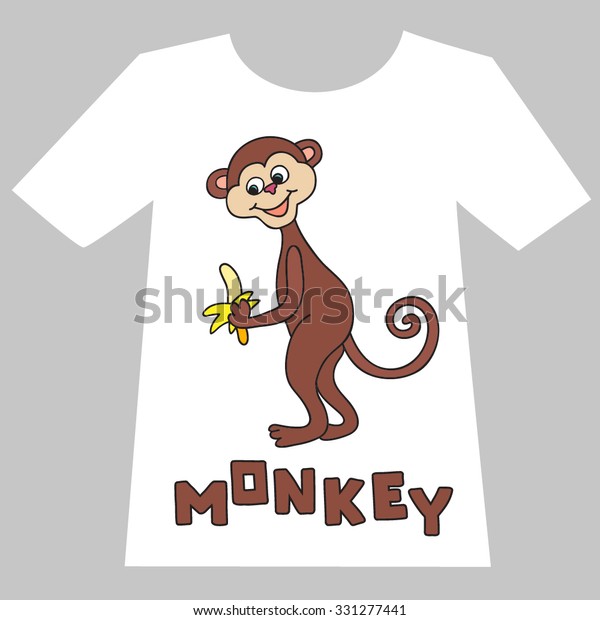 monkey t shirt design