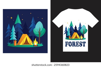 T-shirt design for mountain lover
