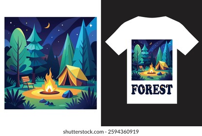 T-shirt design for mountain lover