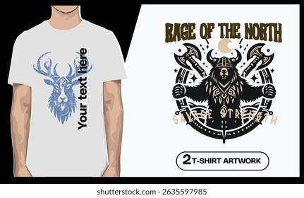 T-shirt design for POD, ready for print. Each final is 2 unique artworks ready for print. Just re-size and apply your text. 