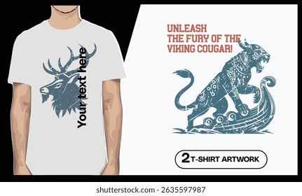 T-shirt design for POD, ready for print. Each final is 2 unique artworks ready for print. Just re-size and apply your text. 