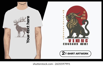 T-shirt design for POD, ready for print. Each final is 2 unique artworks ready for print. Just re-size and apply your text. 