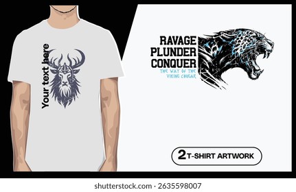 T-shirt design for POD, ready for print. Each final is 2 unique artworks ready for print. Just re-size and apply your text. 