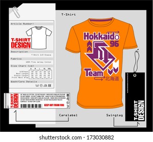 T-Shirt Design. Print Design. College - Varsity T-Shirt. Vector eps. Eps10
