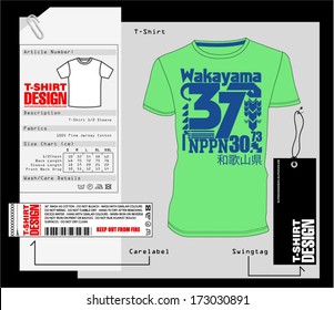 T-Shirt Design. Print Design. College - Varsity T-Shirt. Vector eps. Eps10
