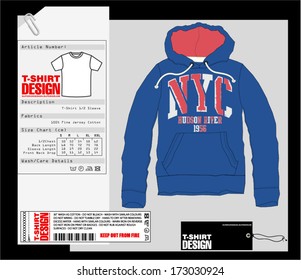 T-Shirt Design. Print Design. College - Varsity T-Shirt. Vector eps. Eps10