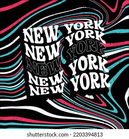 Diseño de camisetas imprimir pantalla de seda nueva york ciudad hoodie toodler onesie líneas abstractas estatuas de arte moderno para la libertad 