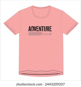 T-shirt Design Print Slogans Concept