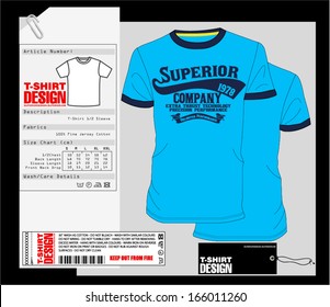 T-Shirt Design. Print Design. Vector Illustration