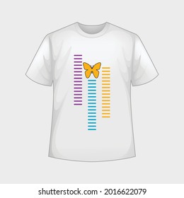 T-shirt design quotes template vector graphic