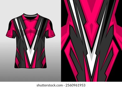 Tshirt design for racing jersey sport