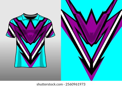 Tshirt design for racing jersey sport